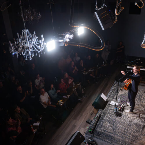 Eric Hutchinson at the Listening Booth