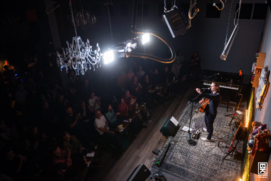 Eric Hutchinson at the Listening Booth