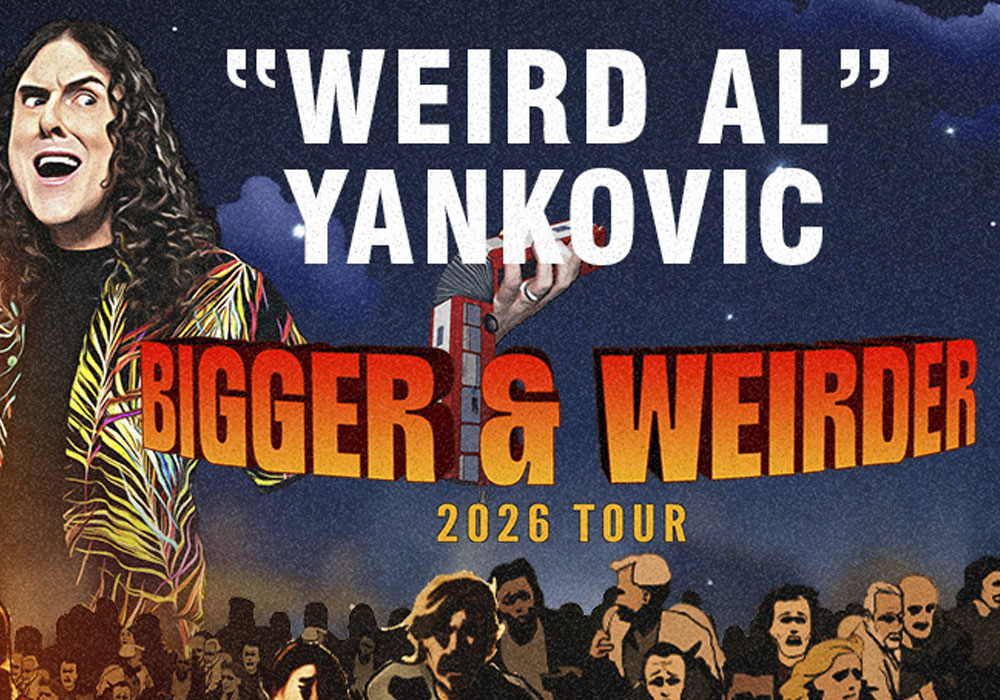 Weird Al Yankovic Announces Bigger & Weirder 2026 Tour - ReadJunk.com