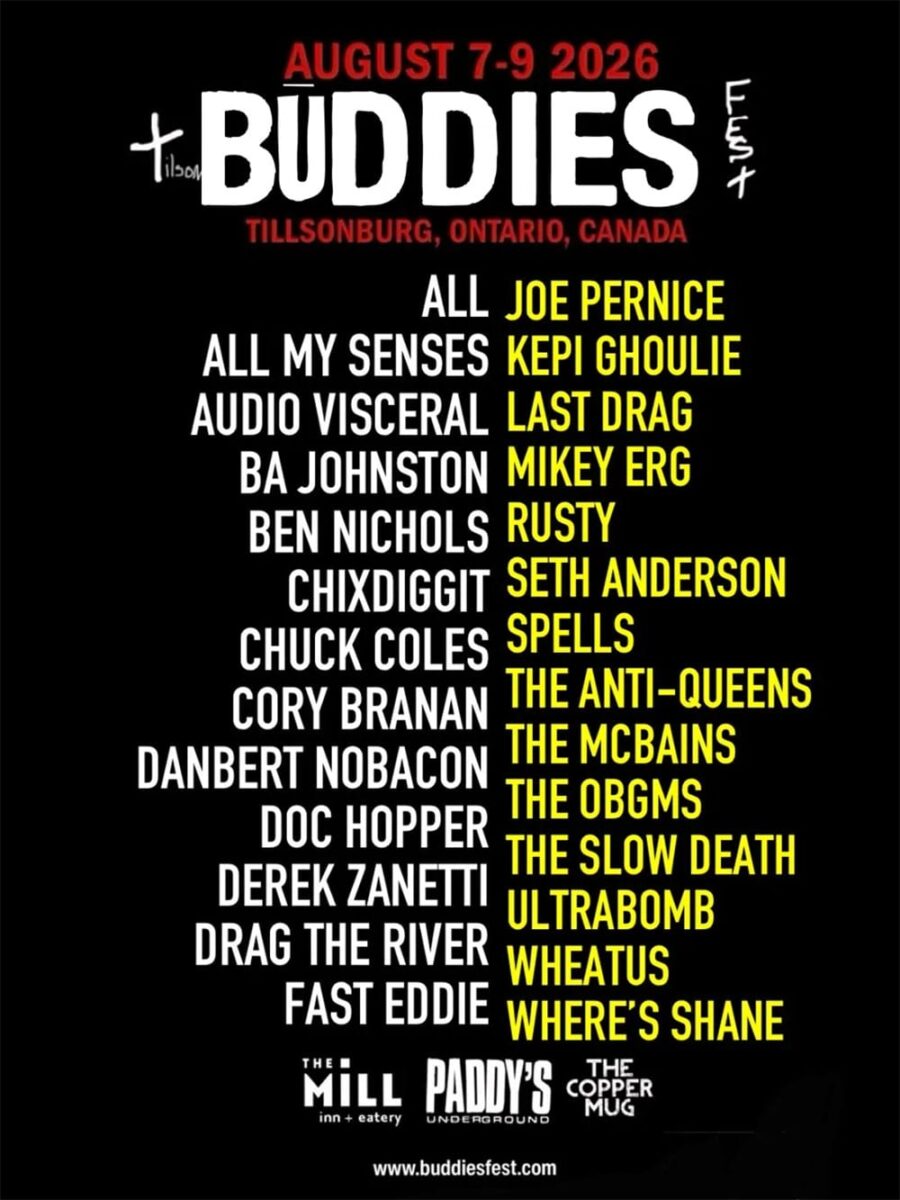 Canadian Punk Fest Buddies Fest 2 Announced