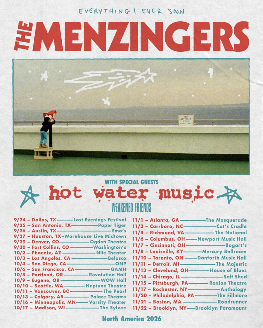 The Menzingers Announce Fall North American Tour with Hot Water Music