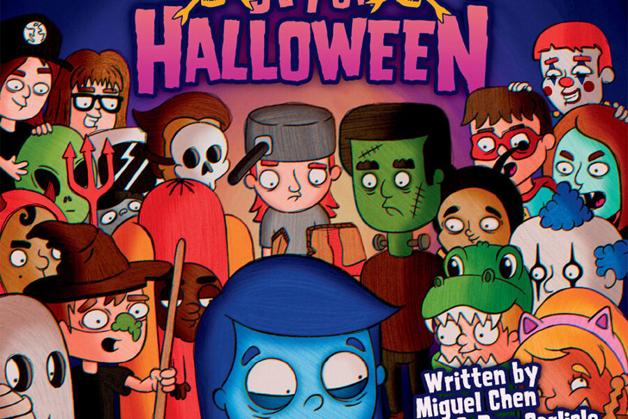 Teenage Bottlerocket Debut Halloween Children's Book