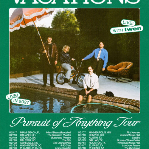 Vacations Announce 2027 North American Tour